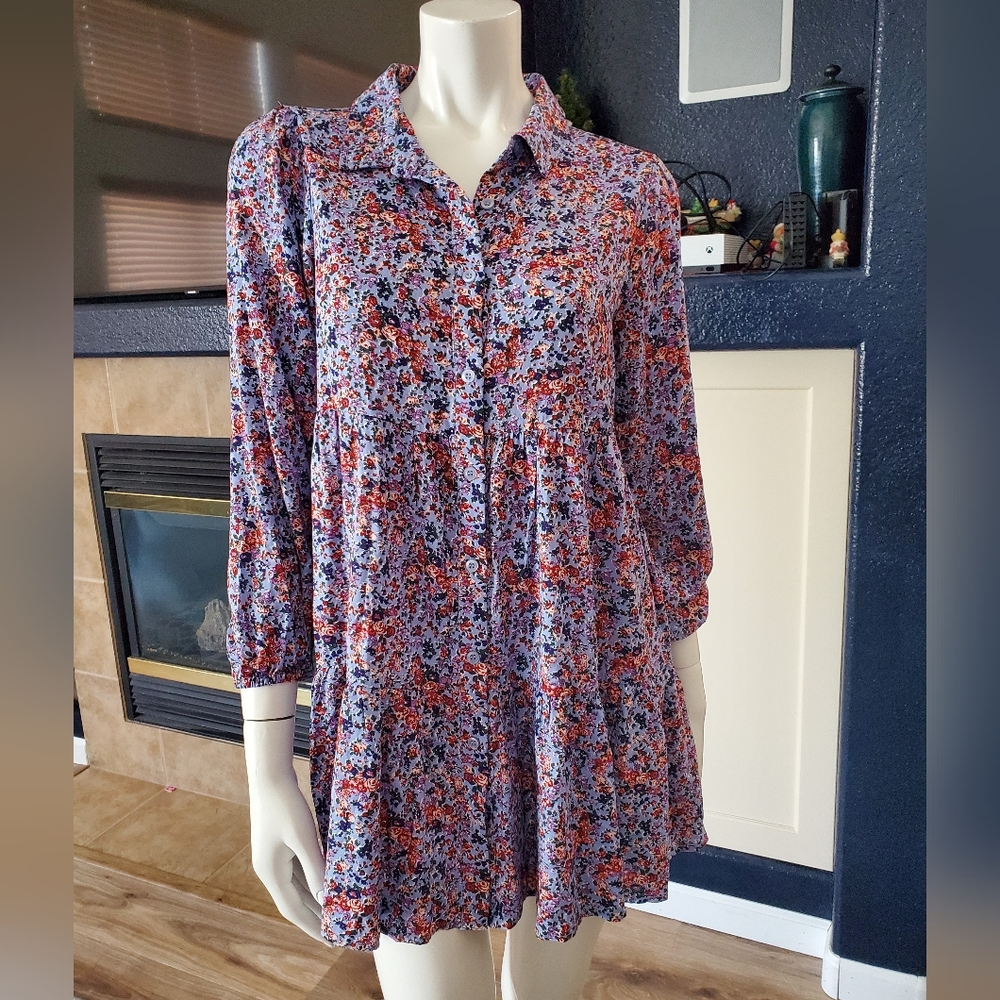 💐💃🔥 NWT LOVE, FIRE Boho DRESS/TUNIC, SZ XL WOMEN'S